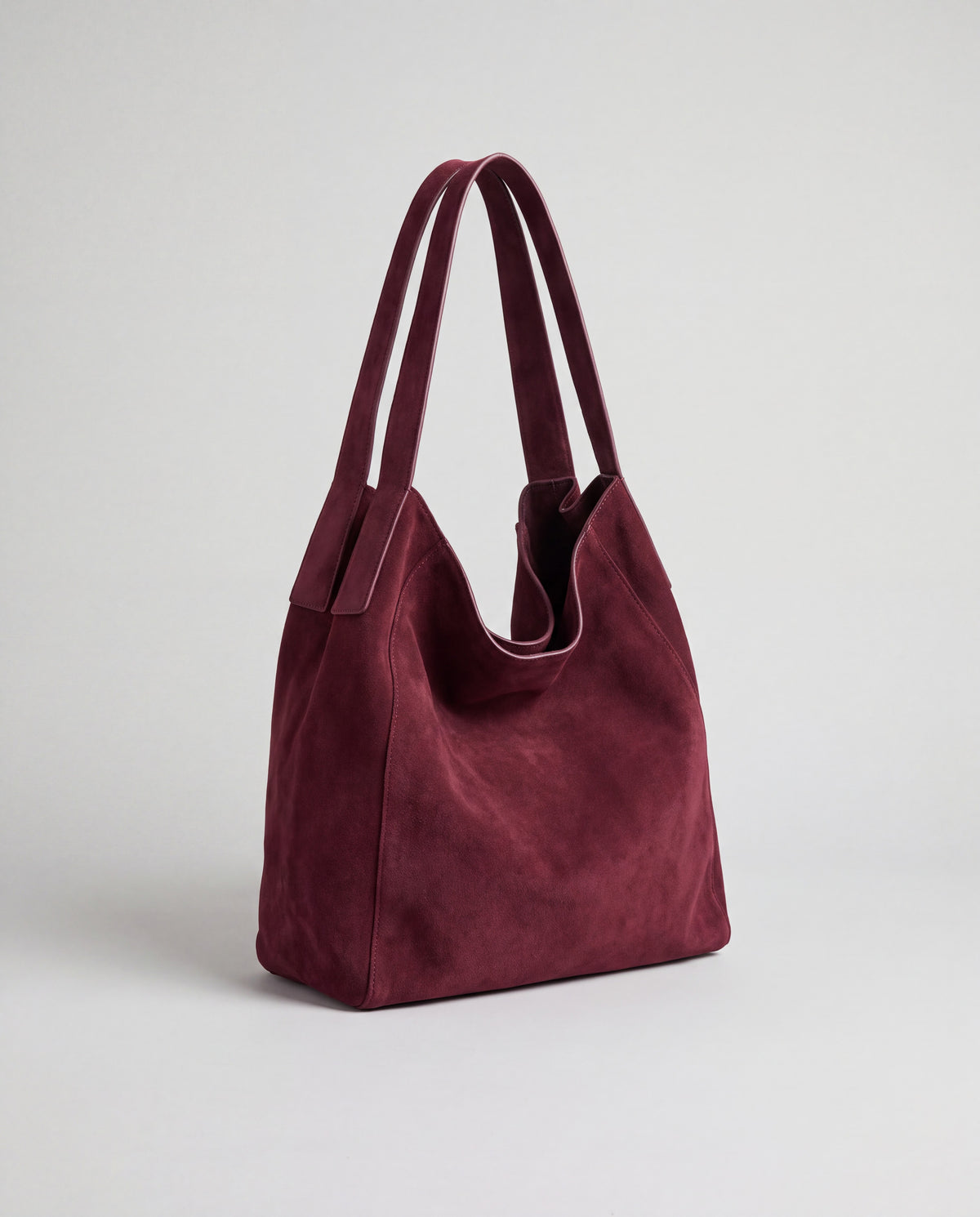 Fiato bag in Burgundy – three-quarter view