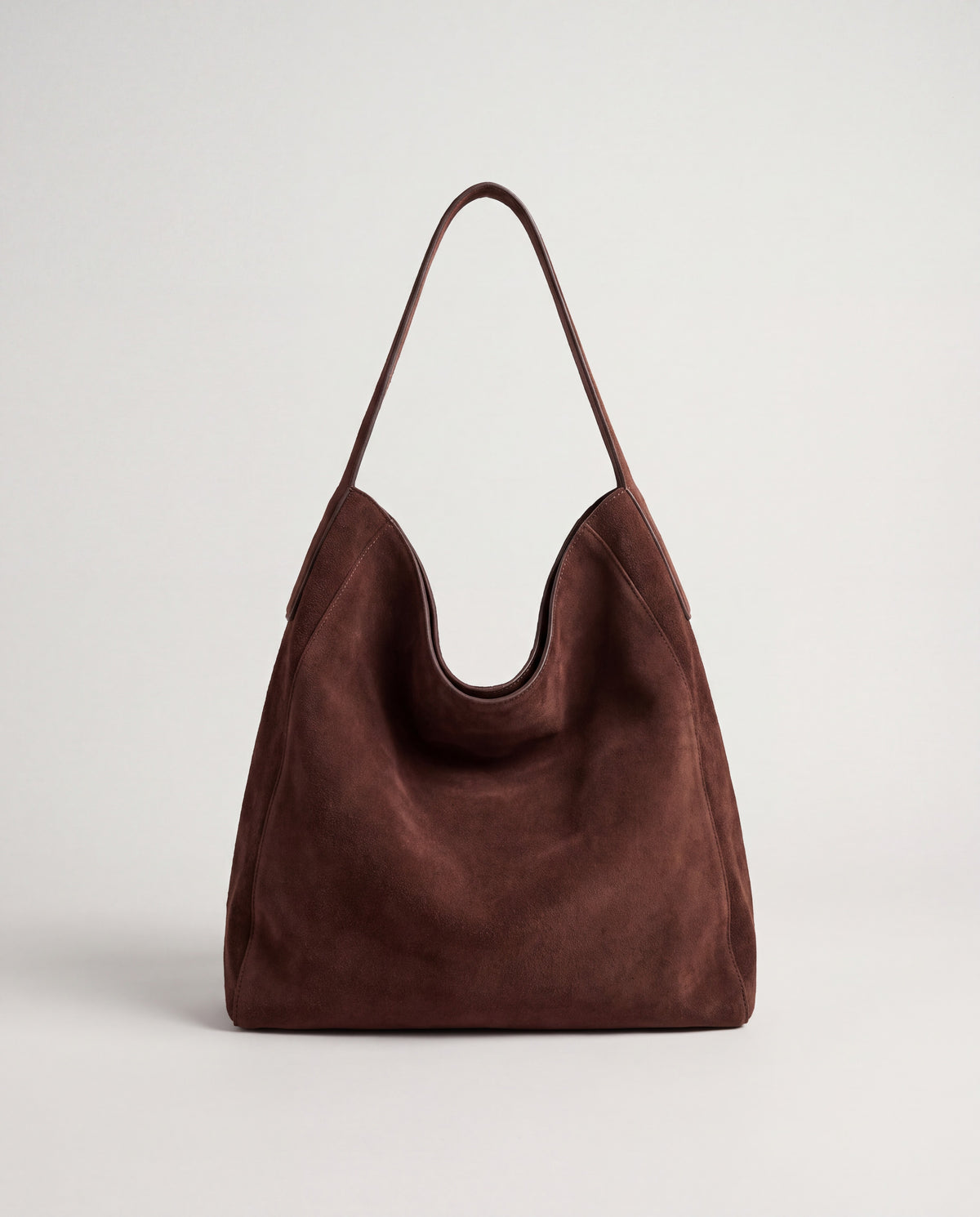 Fiato bag in Chocolate – front view