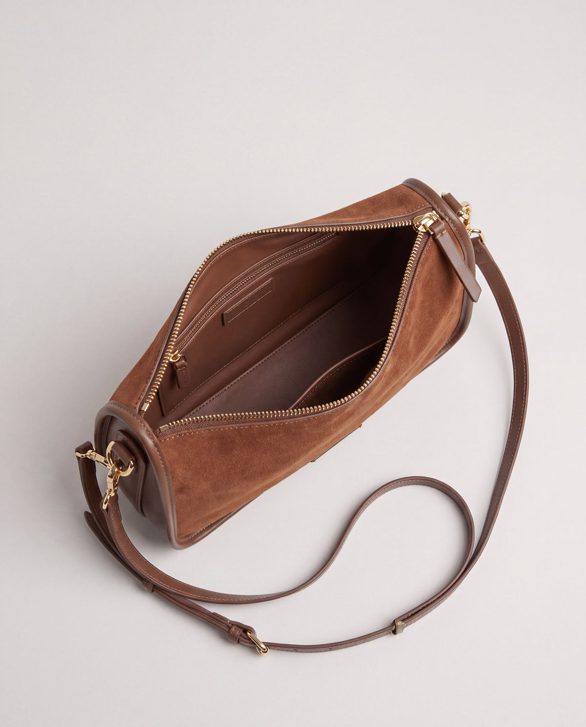 Grano bag in Brown – interior view