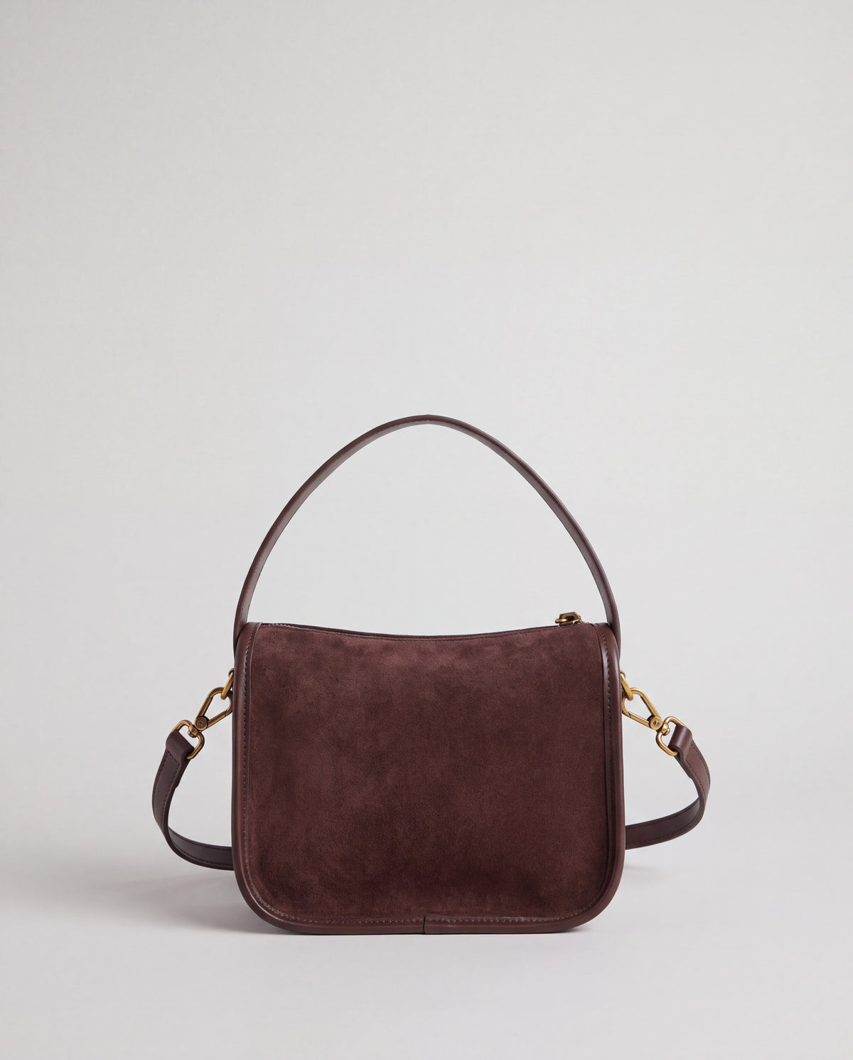 Grano bag in Chocolate – back view