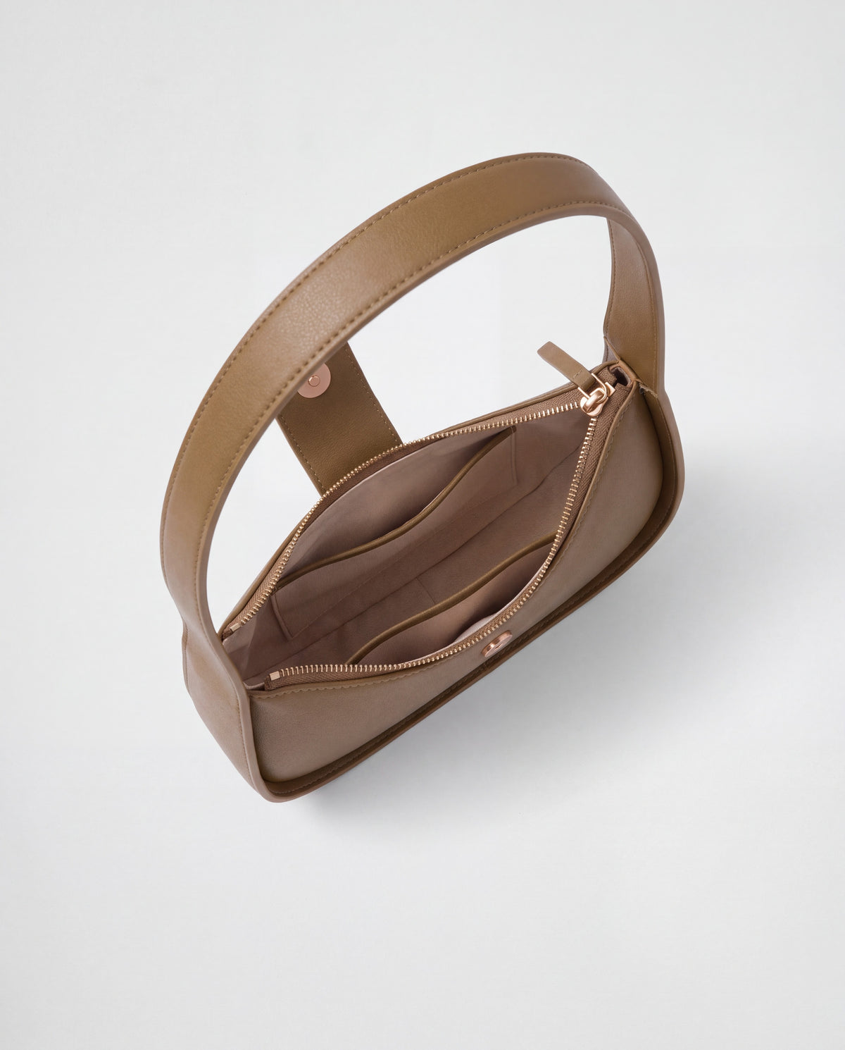 Muse bag in Brown – interior view