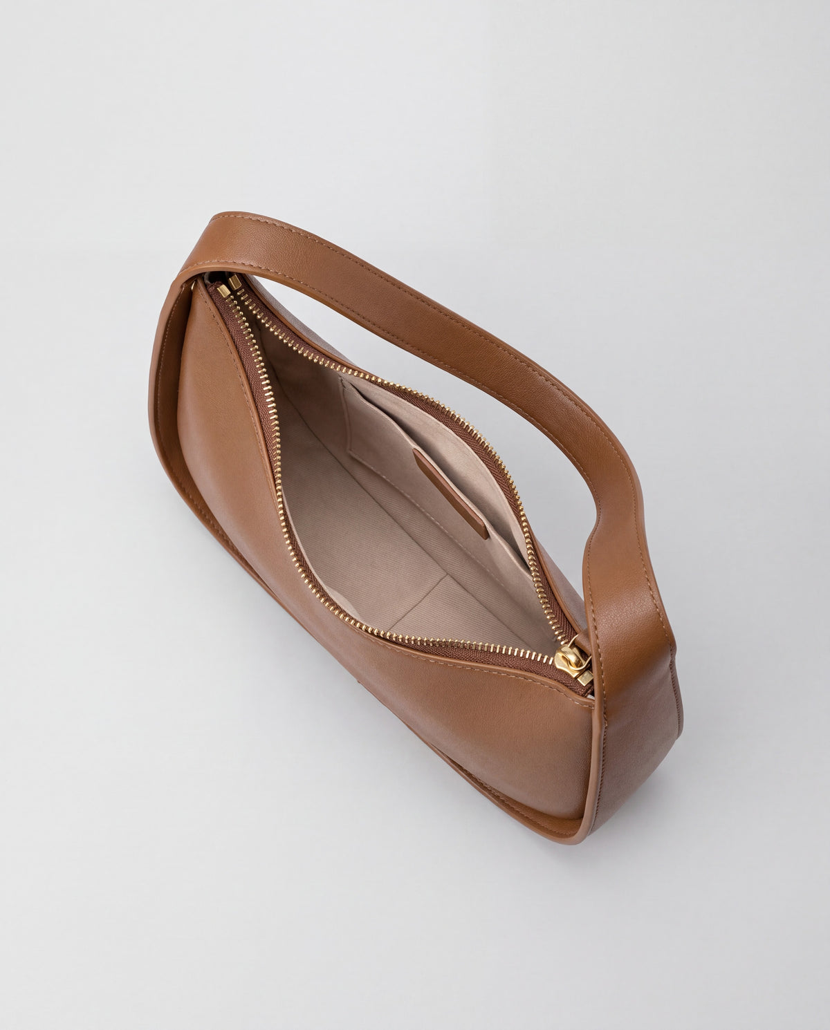 Muse bag in Caramel – interior view
