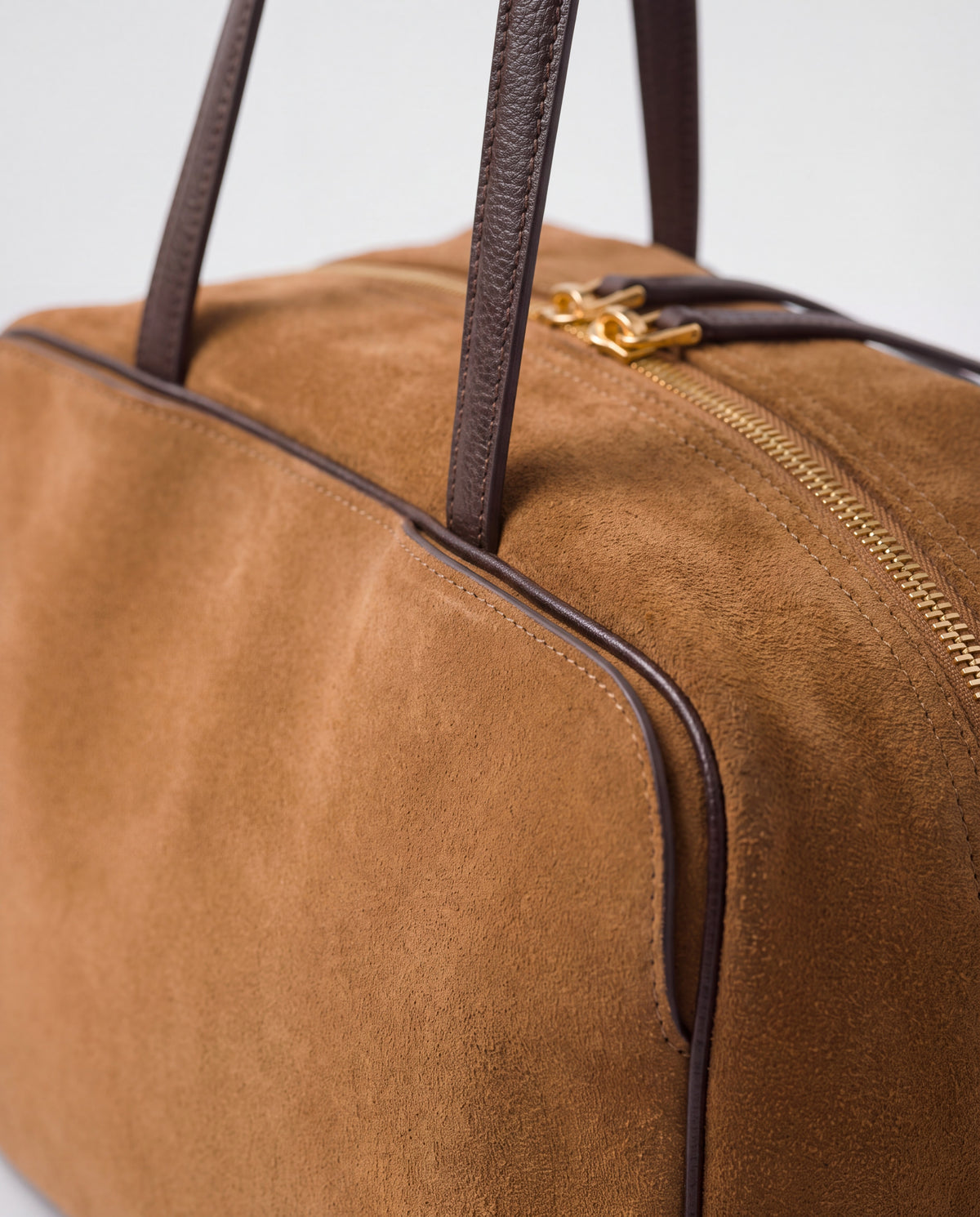 Haven bag in Tan – leather detail