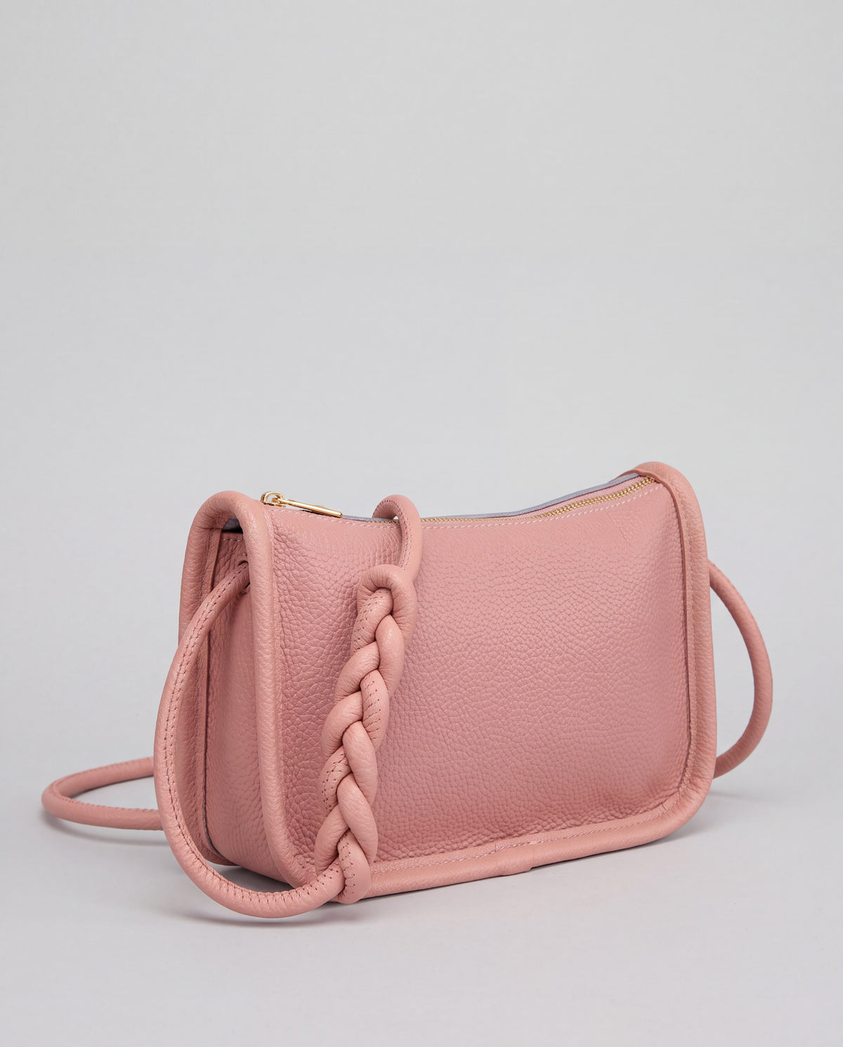 Lago bag in Blush – three-quarter view
