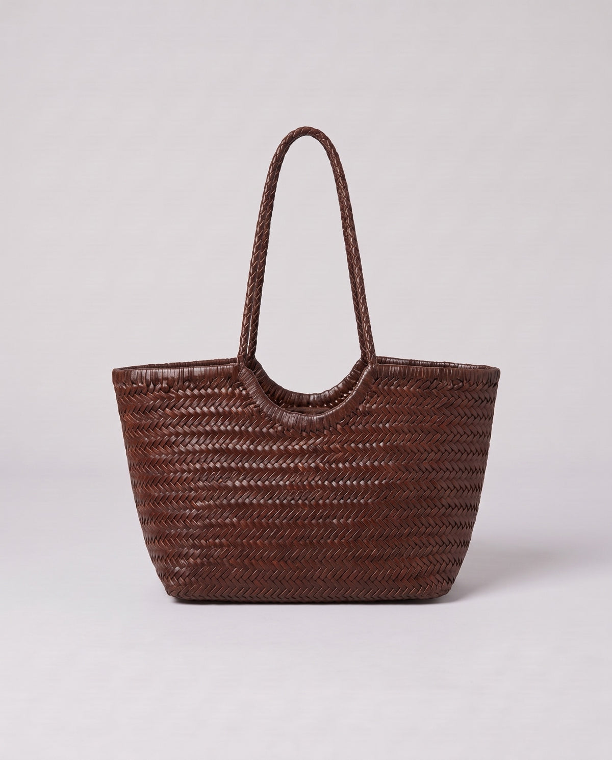 Valentina Matera Small bag in Chocolate, back view