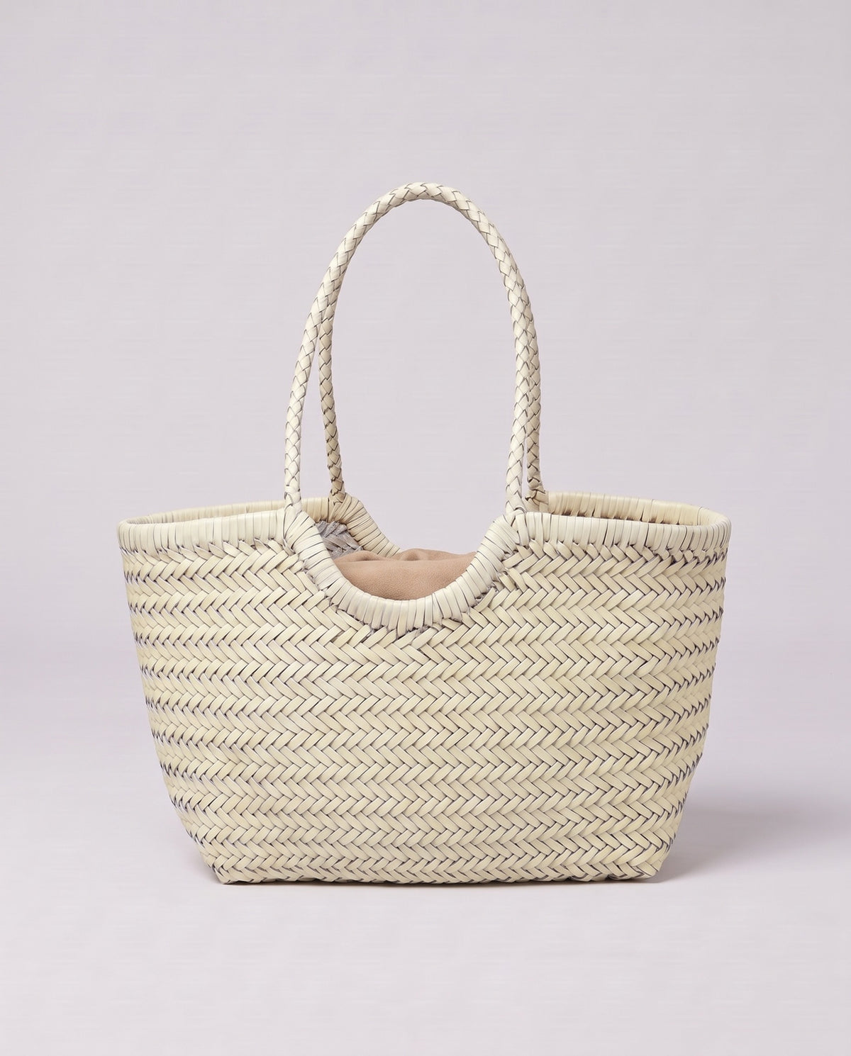Valentina Noto Large bag in White, back view