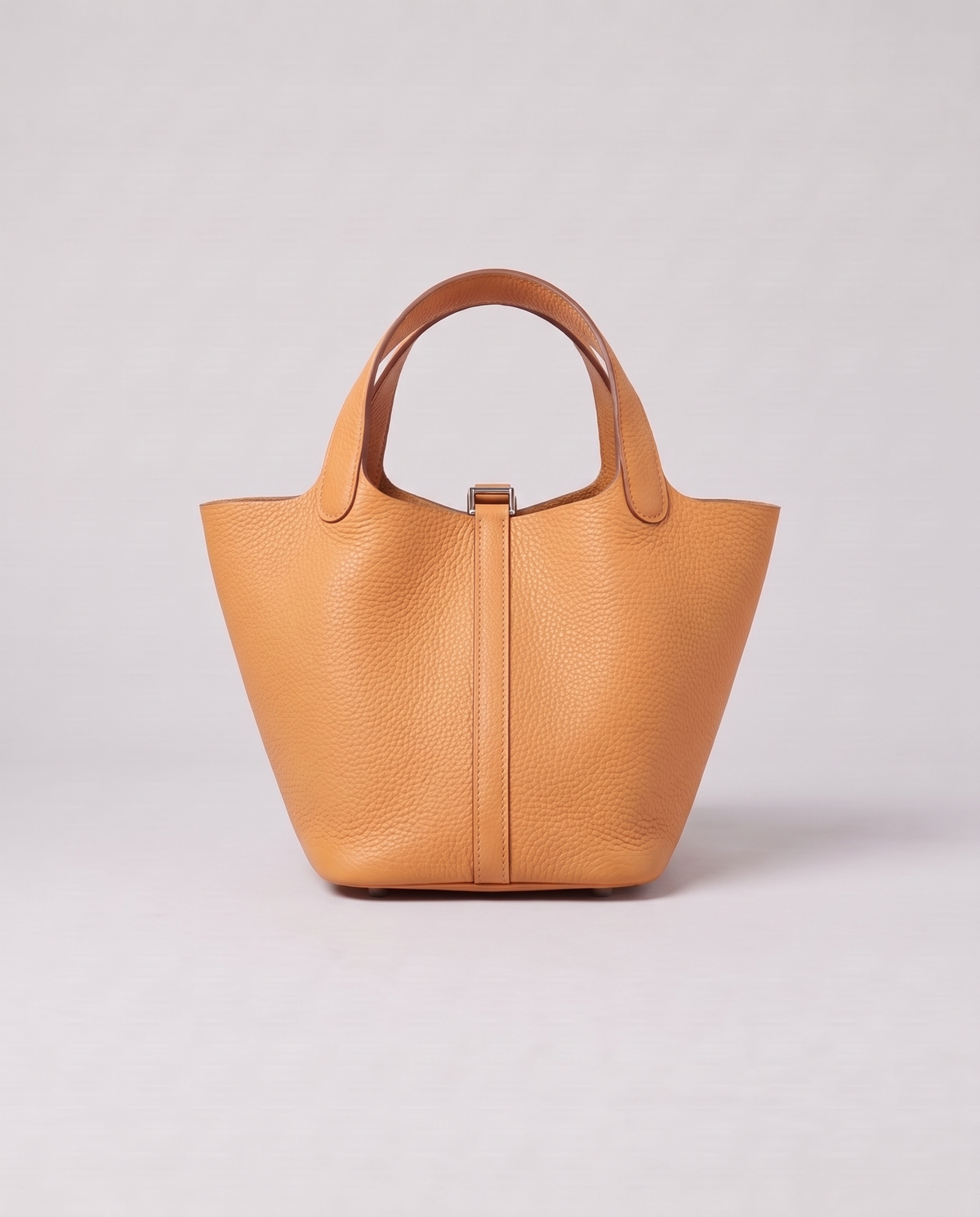 Valentina Ostuni Small bag in Apricot, three-quarter view