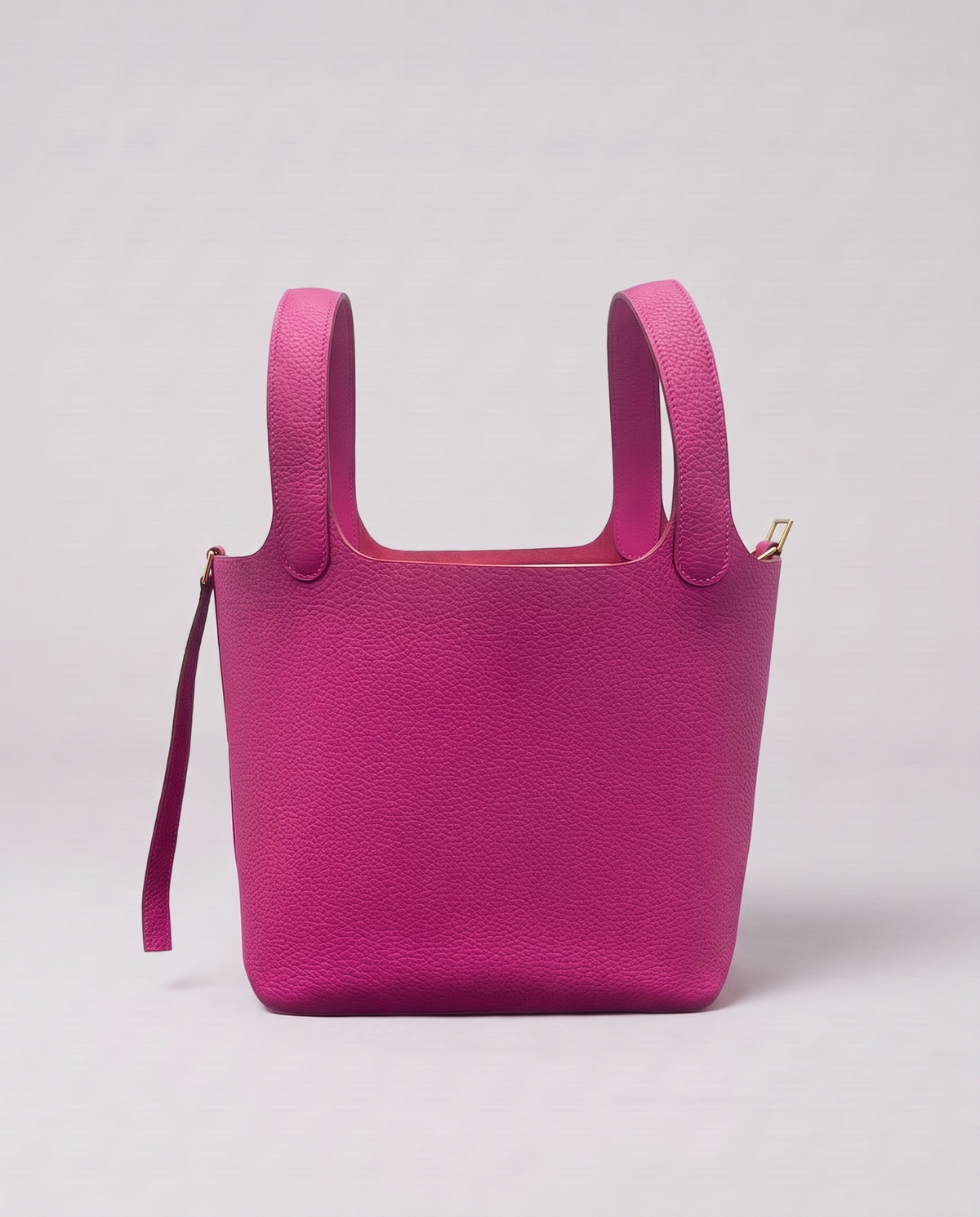 Valentina Ostuni Small bag in Fuchsia, back view