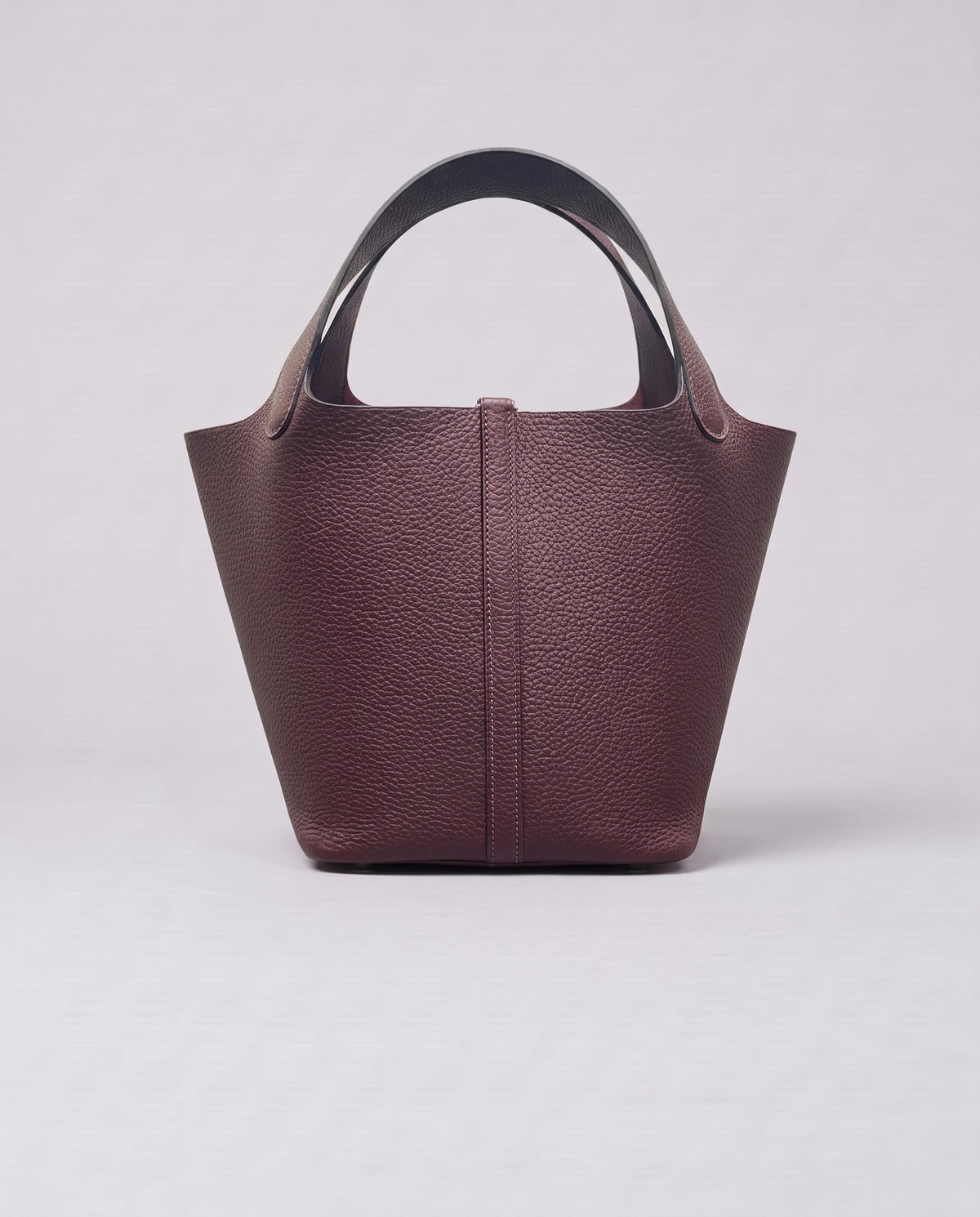 Valentina Ostuni Small bag in Plum, back view