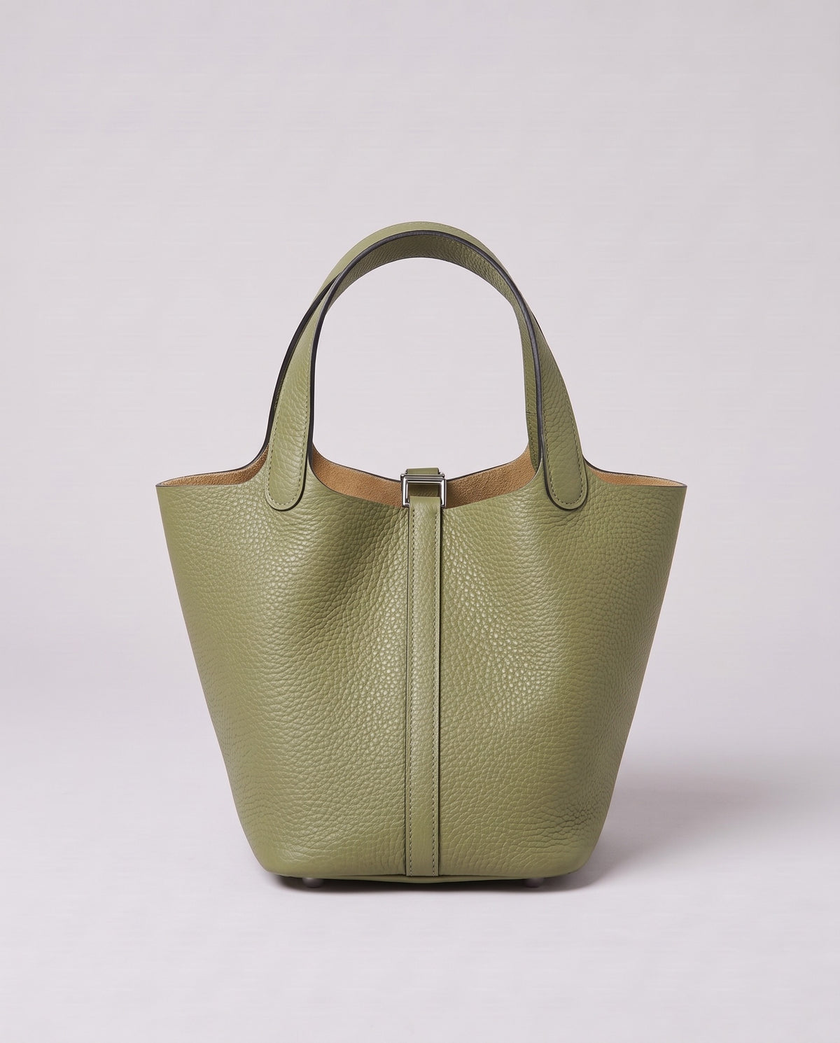 Valentina Ostuni Small bag in Sage, back view