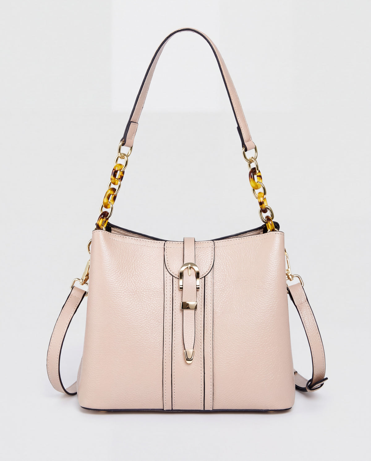 Outline bag in Beige – front view