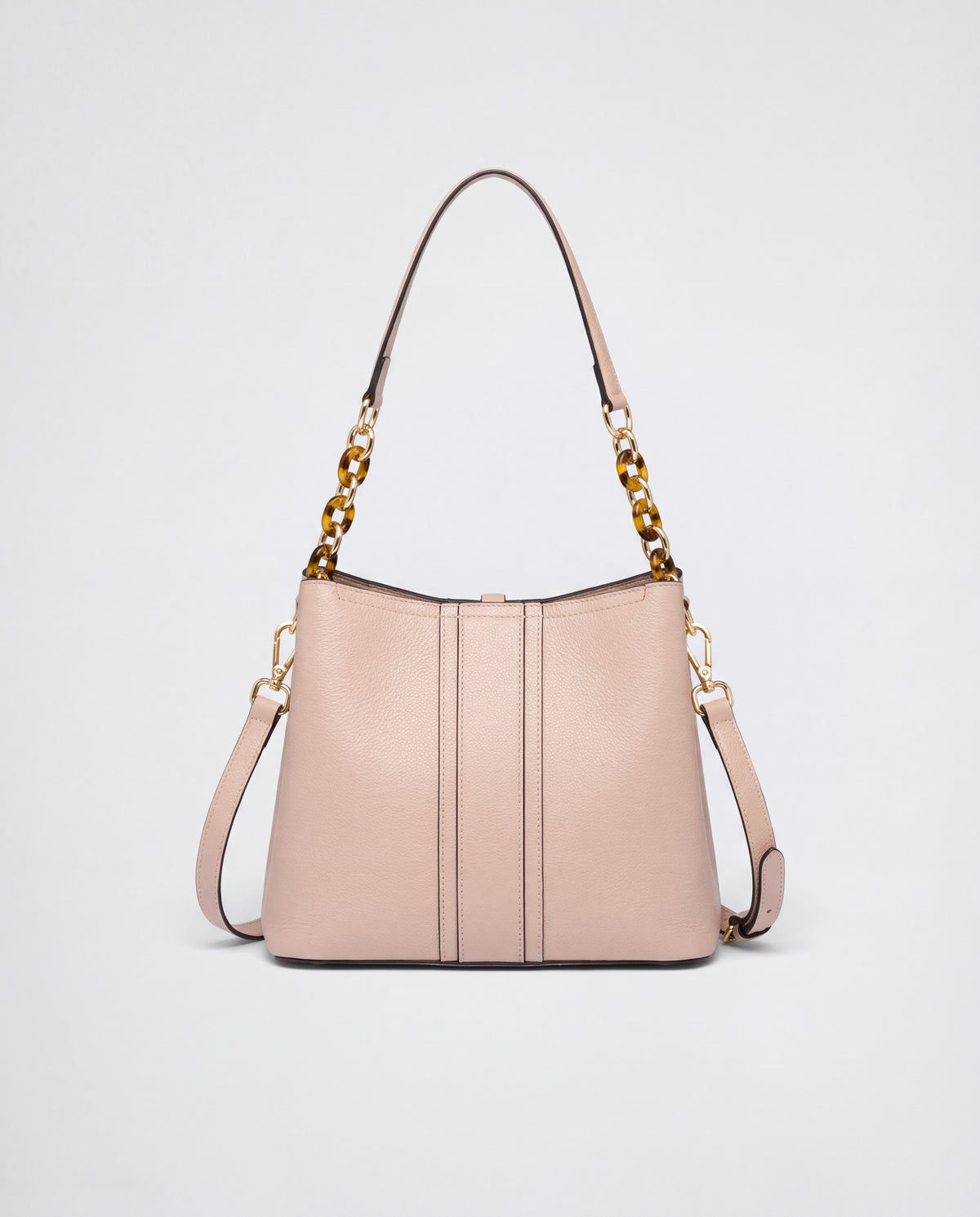Outline bag in Beige – back view
