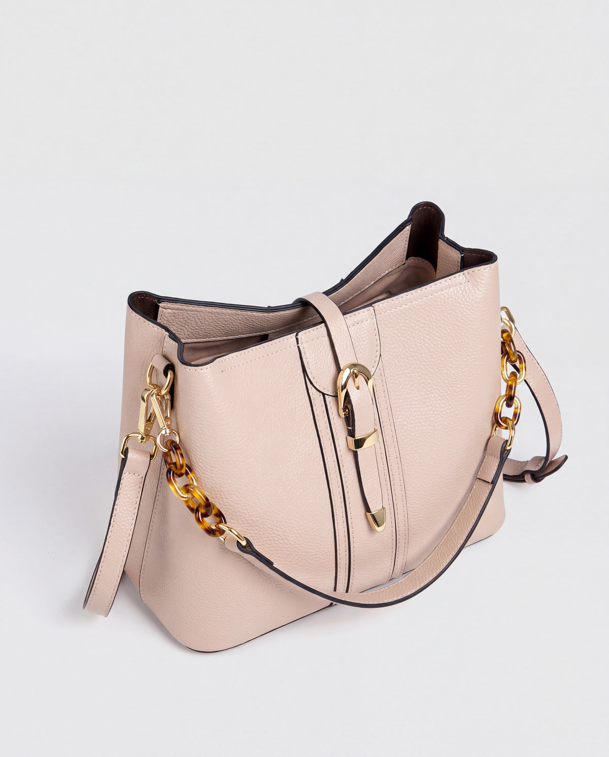 Outline bag in Beige – inside view