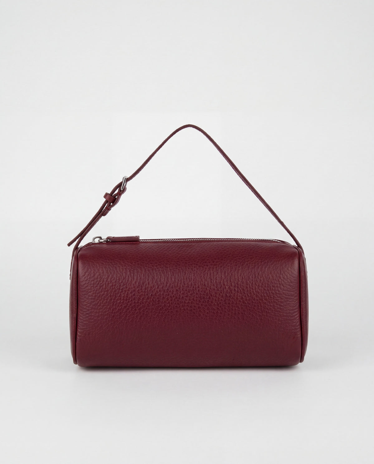 Roll bag in Burgundy – back view