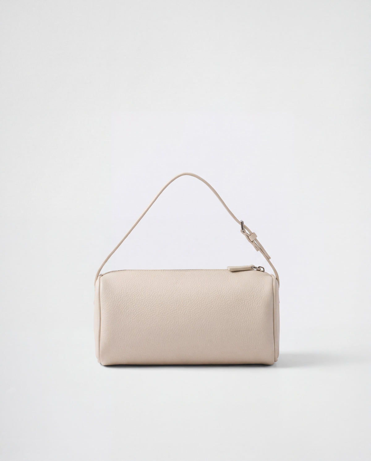 Roll bag in Ivory – front view