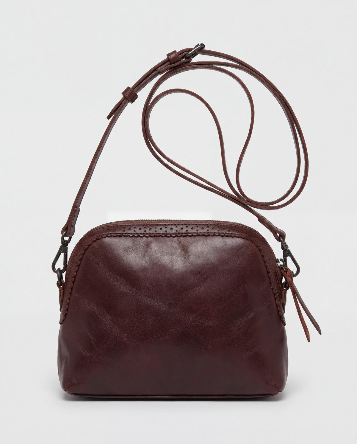 Shell bag in Coffee – back view
