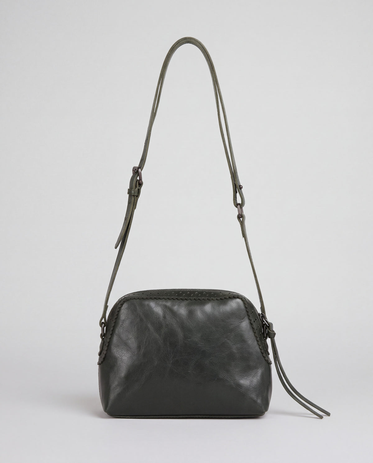 Shell bag in Green – back view