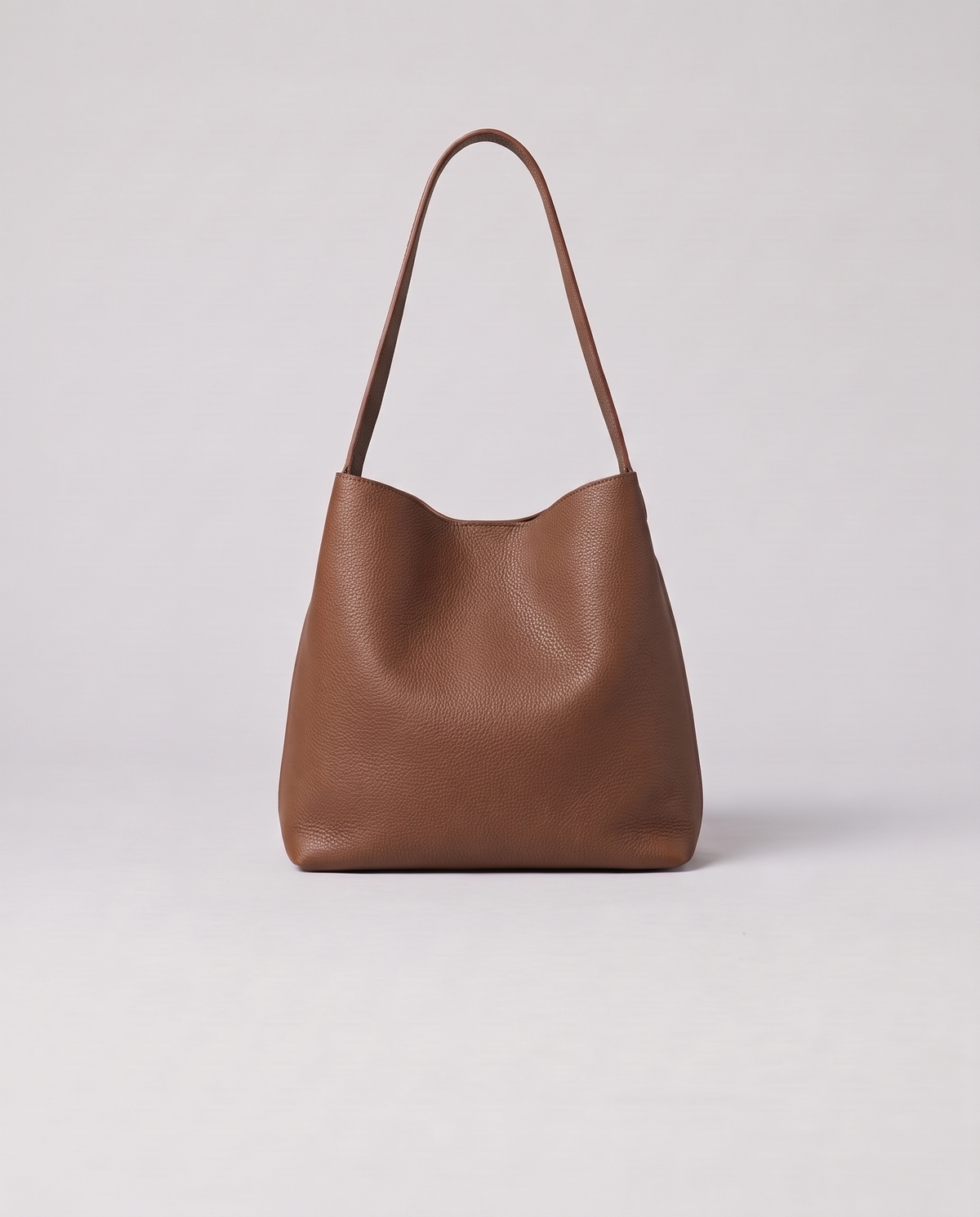 Valentina Tela Small bag in Brown, front view