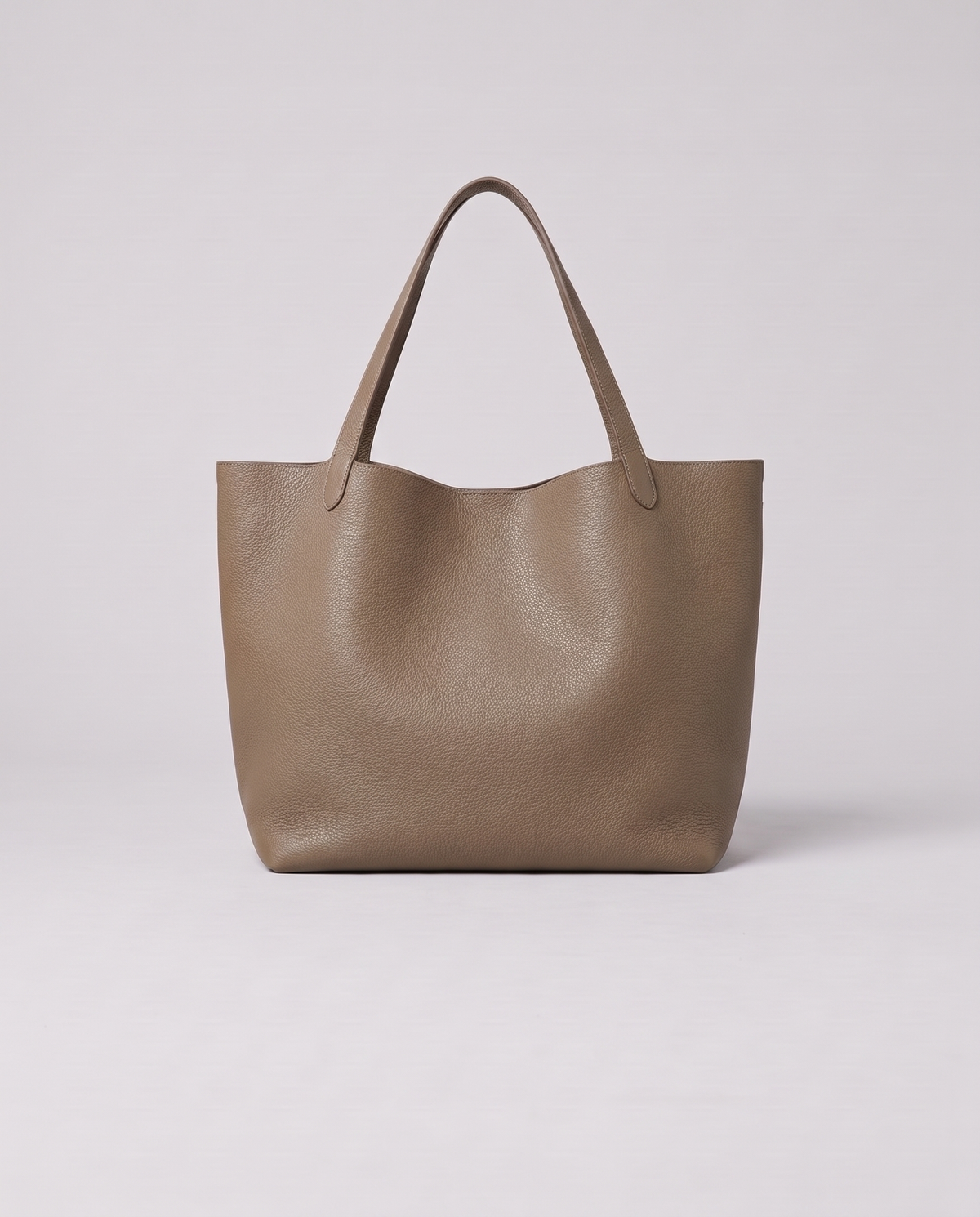 Valentina Tela Small bag in Taupe, front view