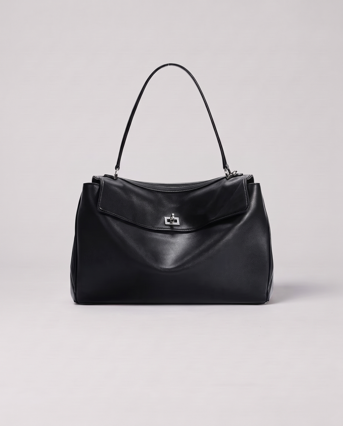 Valentina Tinto Small bag in Onyx, front view