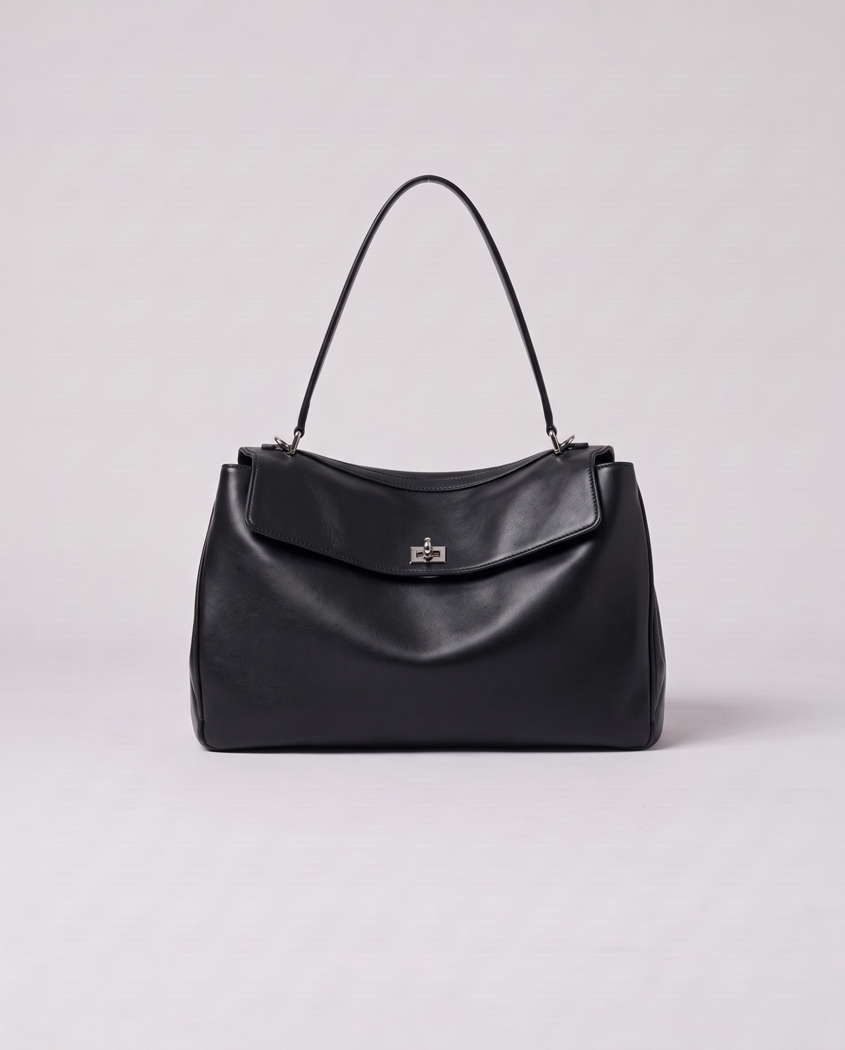 Valentina Tinto Small bag in Onyx, back view