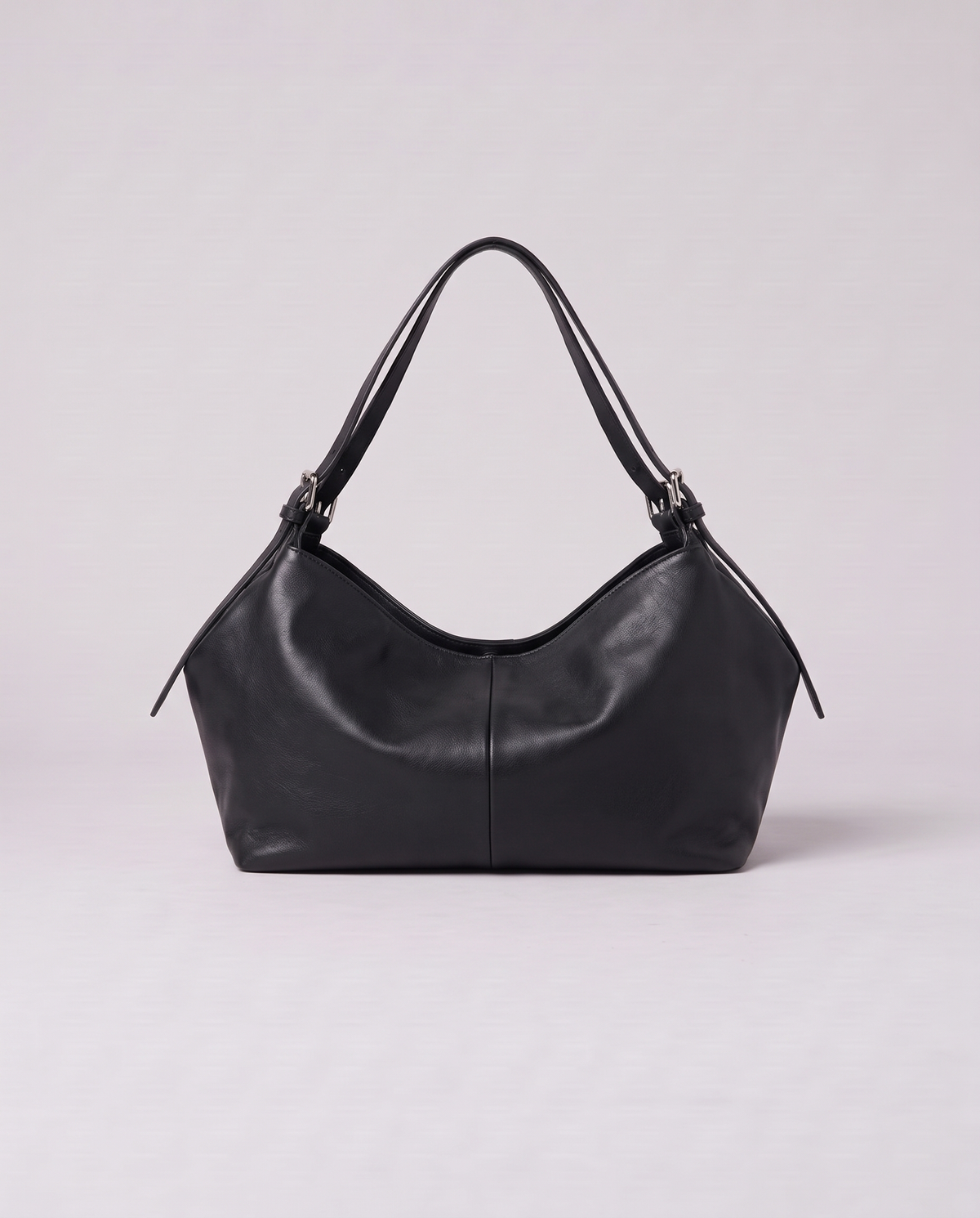 Valentina Velluto Large bag in Black, back view
