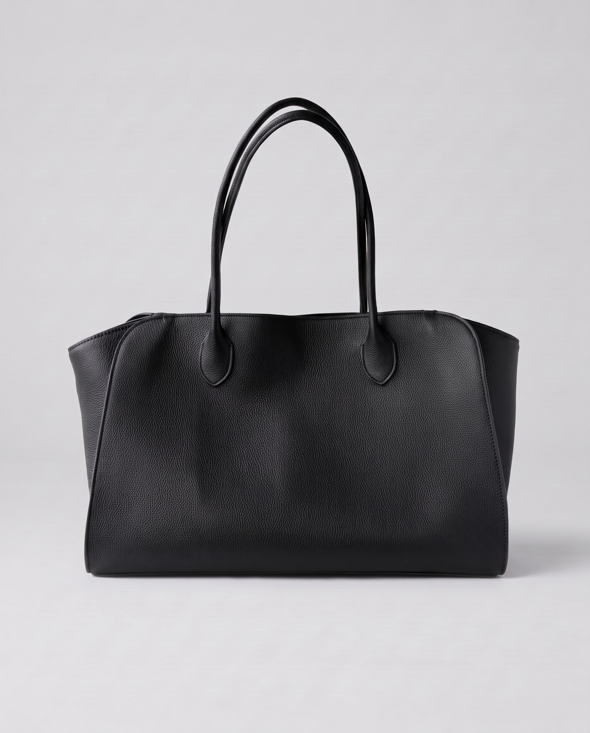 Valentina Volta Large bag in Black, front view