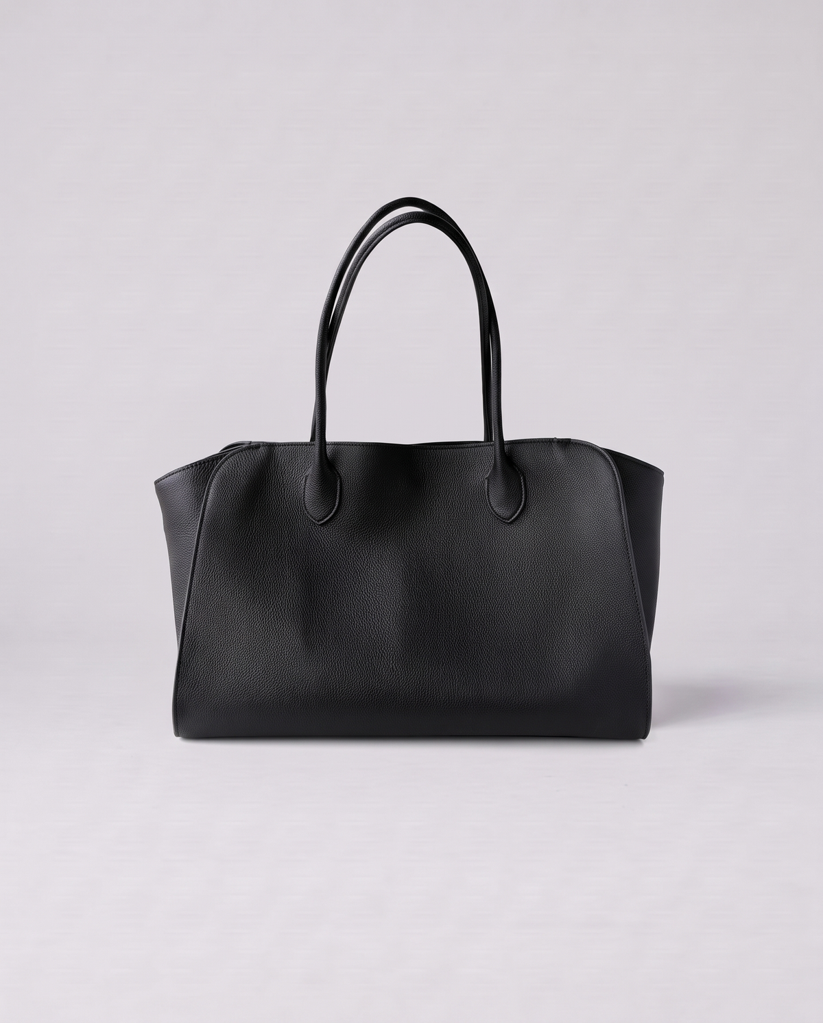 Valentina Volta Large bag in Black, back view